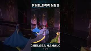 Gorgeous Blue Dazzling In Azure Elegance Philippines Chelsea Mo Shines In Her Evening Gown