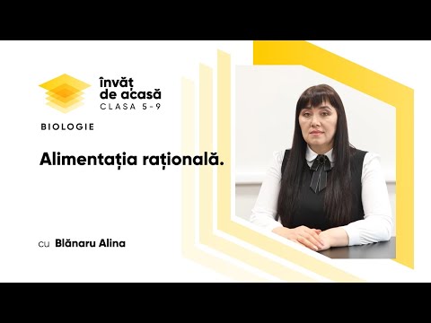 Biologia; cl.VII; "Alimentaţia raţională "