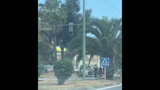 Ileso tras volcar su turismo en las Ramblas de Jinámar