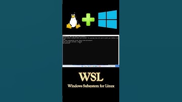 Windows Subsystem for Linux (WSL) #windows #linux