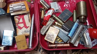 Korek Api Sumbu Dan Korek Api Gas Yang Unik Dan Antik Vintage Lighter