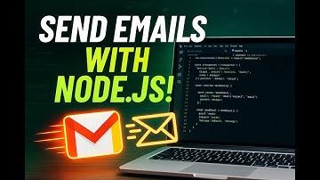 Send Emails with Node.js in 3 Minutes Using Nodemailer and a Free Gmail Account