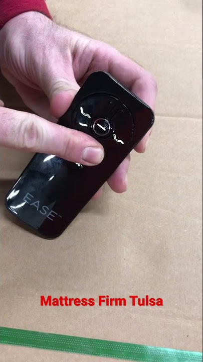 Mattress Firm Tulsa - Sealy Ease 3.0 Adjustable Base Remote Unlocking