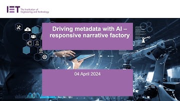 Driving Metadata with AI - Responsive Narrative Factory