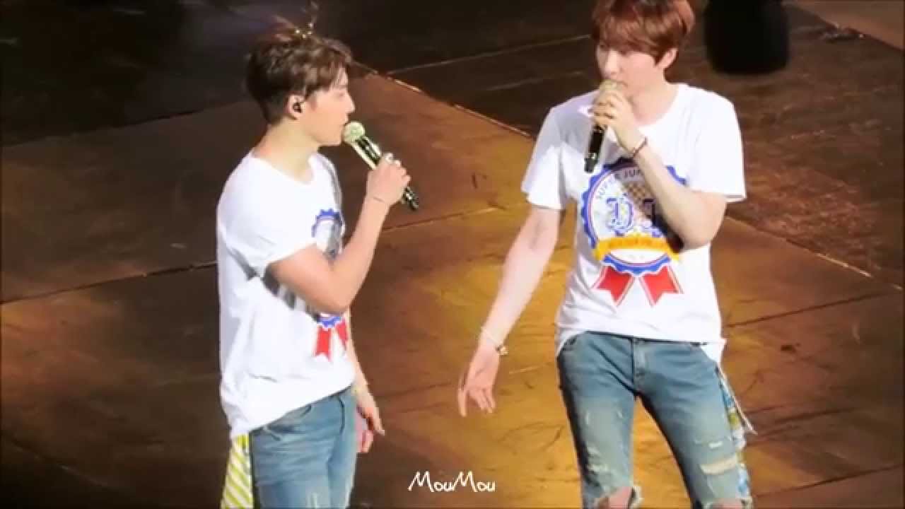 150606 D&E TALK 赫：好看嗎 KRY ? ELF：內   赫：你們都出去