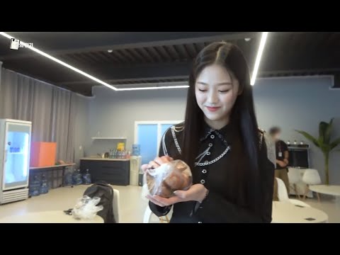 Hyunjin stretching, being chaotic, and hitting a chair