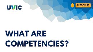 What Are Competencies?
