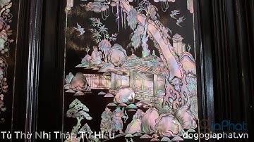 TỦ THỜ CẨN ỐC - NHỊ THẬP TỨ HIẾU