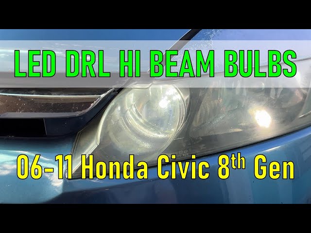 2PCS 9005 White LED Daytime Running Light DRL Bulbs For HONDA PILOT 2PCS 9005 White LED Daytime Running Light DRL Bulbs For HONDA PILOT