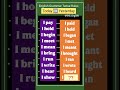 Irregular Verbs 🤩 Present 🆚 Past Tense 👩🏻🏫 English Grammar Tense Rules 💥#goviral