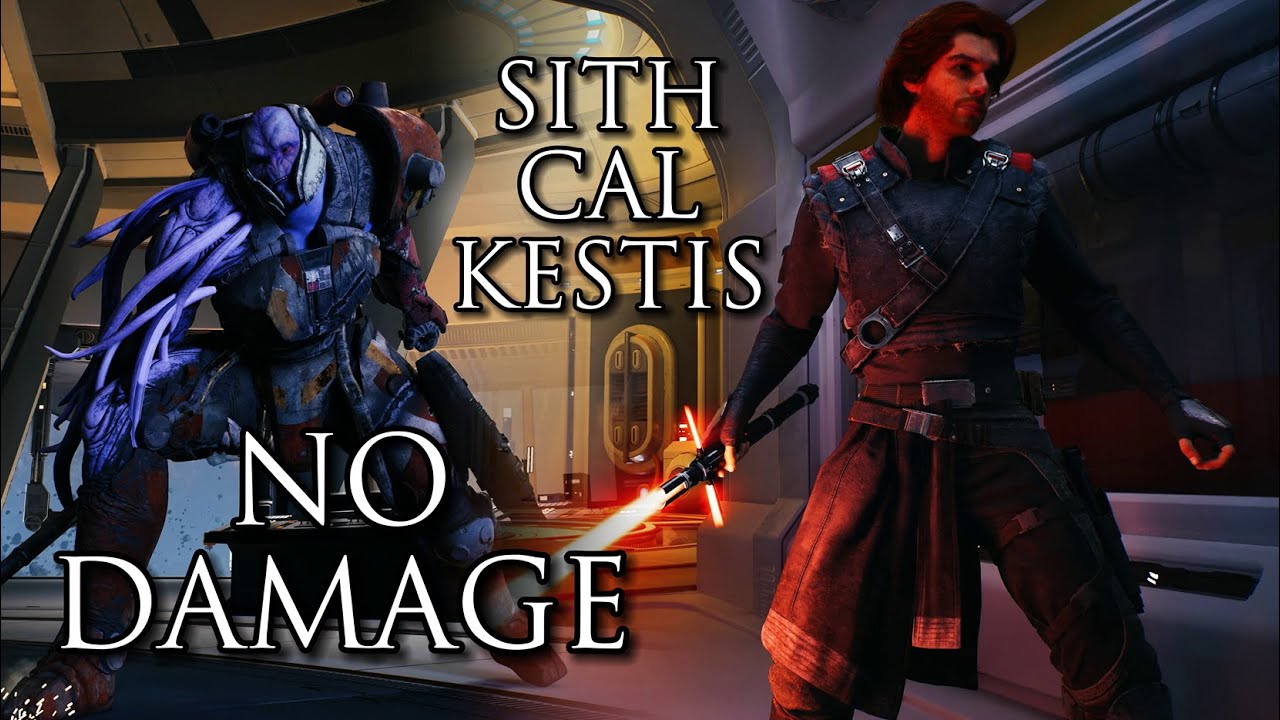 Star Wars Jedi: Survivor - Sith Cal VS Rayvis | No Damage (Jedi Grand Master) Gameplay [4K]