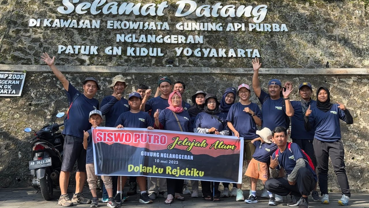 Pendakian Gunung Nglanggeran (10 mei 2025)