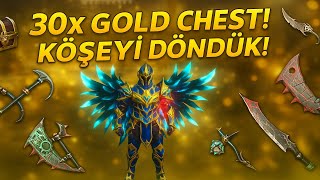 30X Gold Chest Kırdırıp Droba Tek Attım