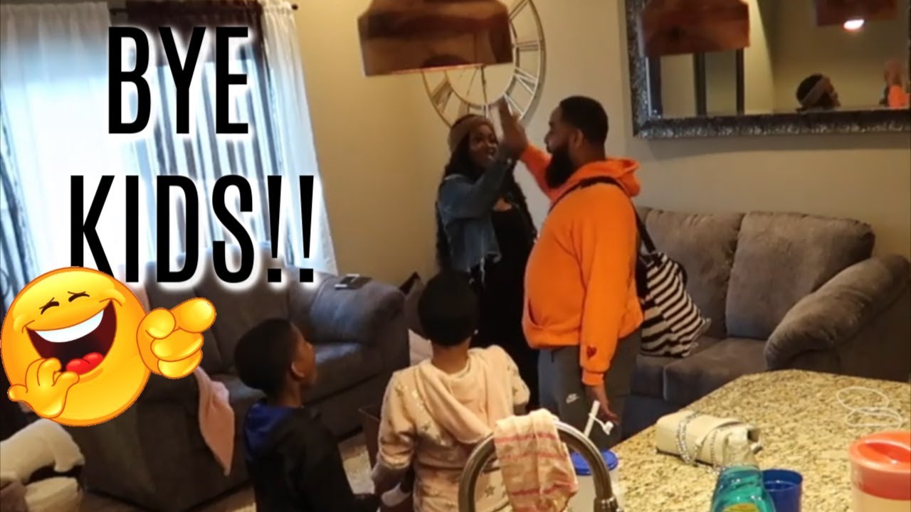 WE LEAVING YALL FOR SPRING BREAK| PRANK ON THE KIDS - YouTube