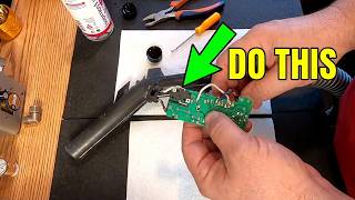 Miele SES 100 Electric Hose Repair. On / OFF Switch will not work FIXED