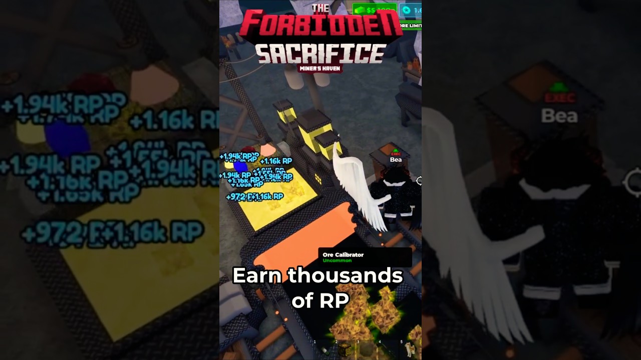 Research Points Overhaul in Roblox | Miner's Haven - The Forbidden Sacrifice 