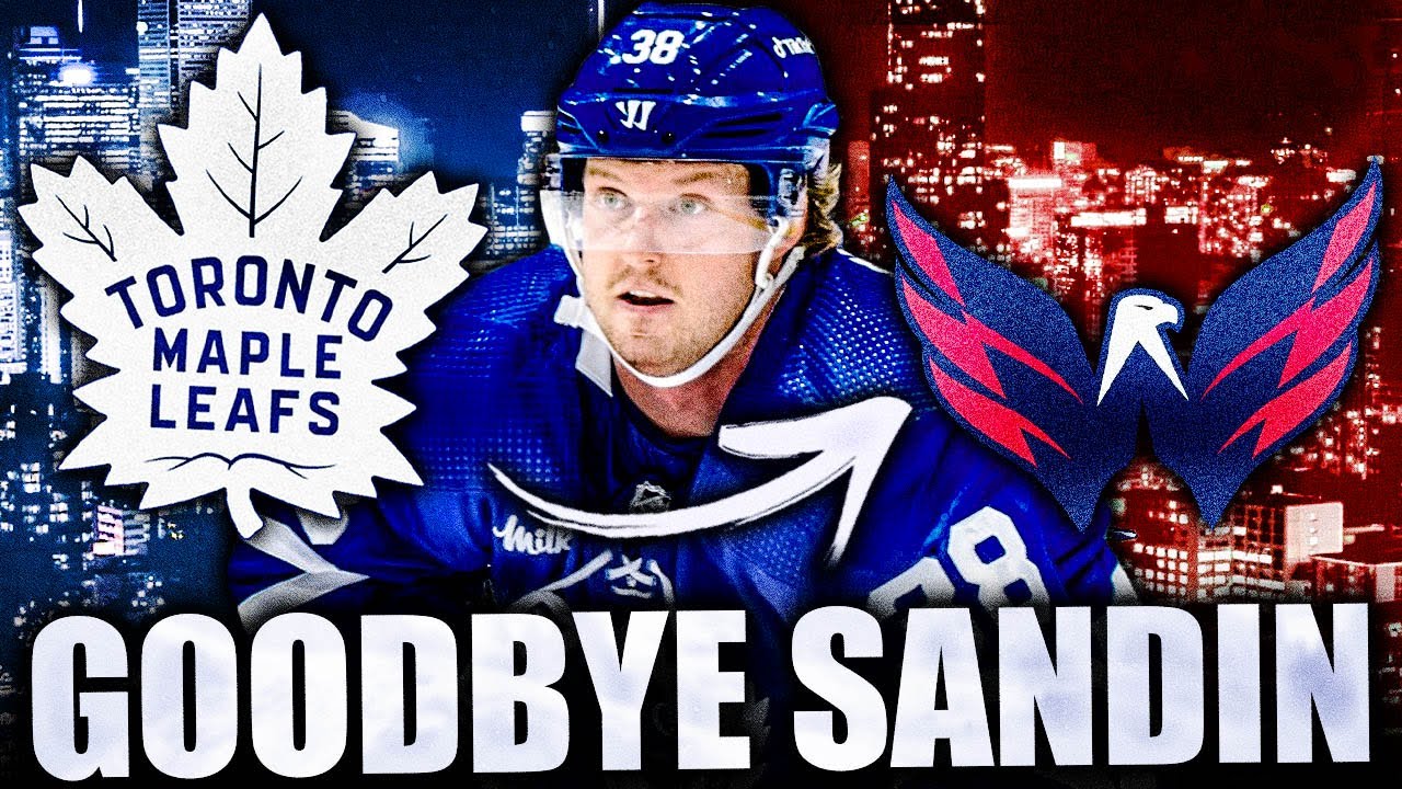 Maple Leafs trade Rasmus Sandin to Capitals for Erik Gustafsson, pick