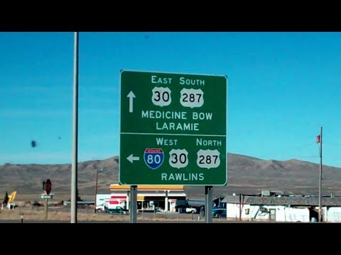 Lincoln Highway Wyoming USA
