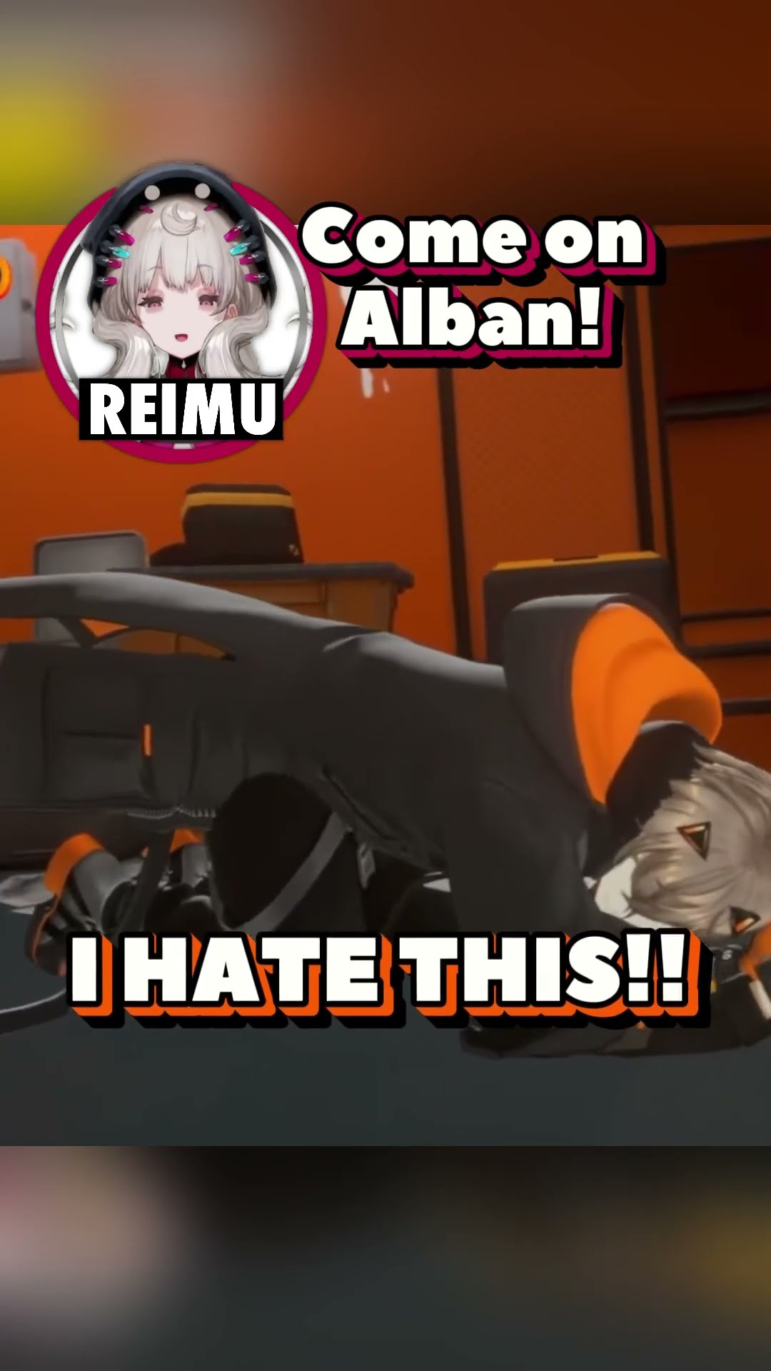 SUSSY ALBAN 3D??? #shorts #vtuber #nijisanjien #albanknox