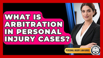 What Is Arbitration In Personal Injury Cases? | Personal Injury Law Gurus News