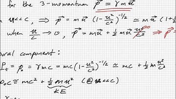 PHYS3740 Lecture10-3 Four-Momentum and Rest Mass