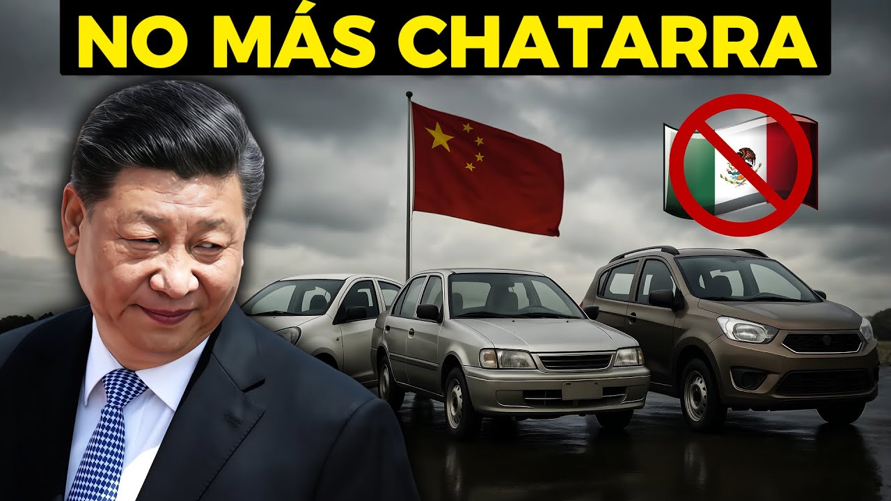 China PROHÍBE exportar AUTOS CHINOS de BAJA CALIDAD a MÉXICO