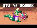 STU vs SQUEAK ☝️🤓 1vs1 Brawl Stars