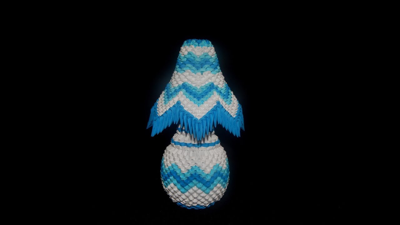 Vaso Origami 3d By Elvis Art Paper Origami 3d