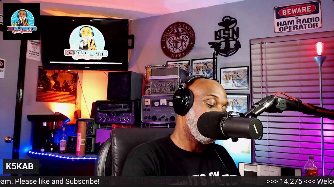 MAD MONDAY Qso RF Therapy with K5 Kilowatts And Bourbon Edition Episode 359