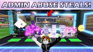 I Stole The CRAZIEST BRAINROTS During ADMIN ABUSE in Steal A Brainrot Roblox...🔥