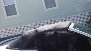 Manual operate the top on a 2004 Mustang