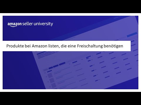 Video: Welche Produkte Benötigen Eine Verkaufserlaubnis