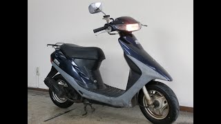 ★☆全国配送可！AF27 スーパーディオ　Dio　エンジン始動！フロントディスクブレーキ！シート新品！書付！2スト　50cc 動画有！　☆★