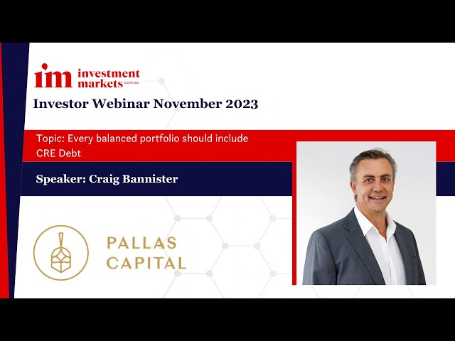 Every balanced portfolio should include CRE Debt