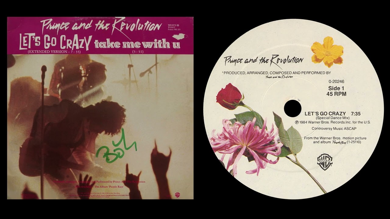 Prince & The Revolution - Let's Go Crazy (1984) Special Dance Mix