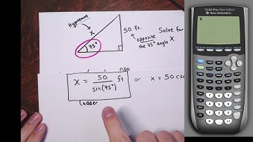 Math 1435: Section 7.2 Part 2 - Use Right Triangle Trigonometry in Solving Problems