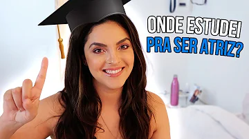 E precisa fazer teatro para ser atriz?