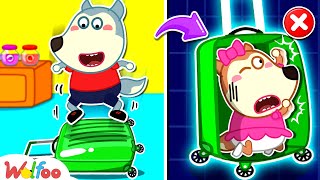 Wolfoo, Don't Jump! - Lucy Got Stuck in Suitcase Luggage! | Kids Cartoons | Wolfoo Family by Wolfoo Family 12,903 views 13 days ago 32 minutes