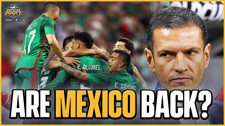 Have Mexico turned it around under Jaime Lozano? 🤔
