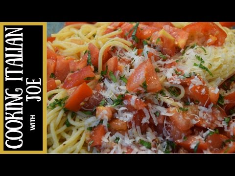 Spaghetti and Tomatoes | Cooking Italian with Joe