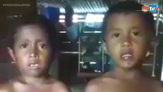 Dua Adik Ini Dihukum Baca Pancasila Sampe Mau Nangis Gara2 Mencuri Mangga | VIDEO VIR4L 05
