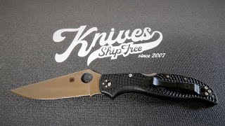 Spyderco Stretch 2 XL LW Review:  Large, Light, Laser!