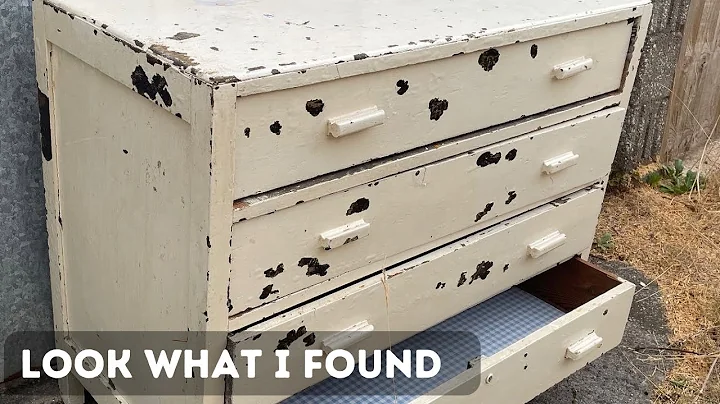 RESTORATION of a Roadside Vintage Dresser.