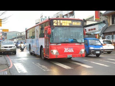 中鹿客運21路 大宇手排高巴 562-FQ(2010年出廠