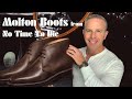 No time to die molton boots unboxing and review