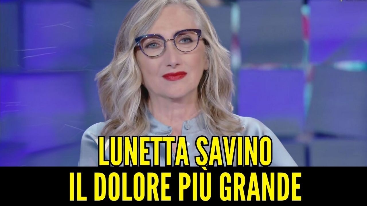 Lunetta Savino: cosa è successo? La verità sconvolge