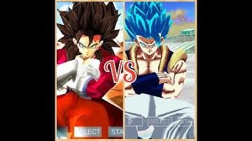 ISO DBZ TTT MOD Vegito Xeno SSJ4 VS Gogeta Blue Movie DBS