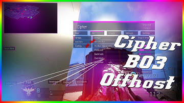 BO3 - Cipher Offhost Mod Menu [Nospread, Trickshot Aimbot, Autowall, Autobone, Rage Aimbot + more]