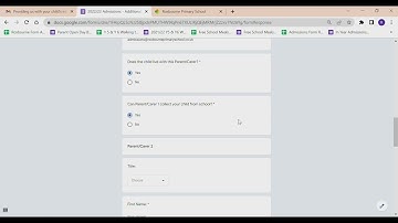 Video 4 - How to Complete the Additional Information Form