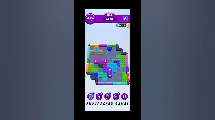 Color Block Jam Game Solution Walkthrough Level 21